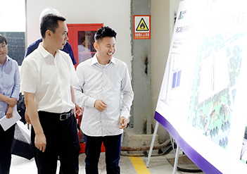 鞍山市市長吳開華蒞臨鞍能調研指導